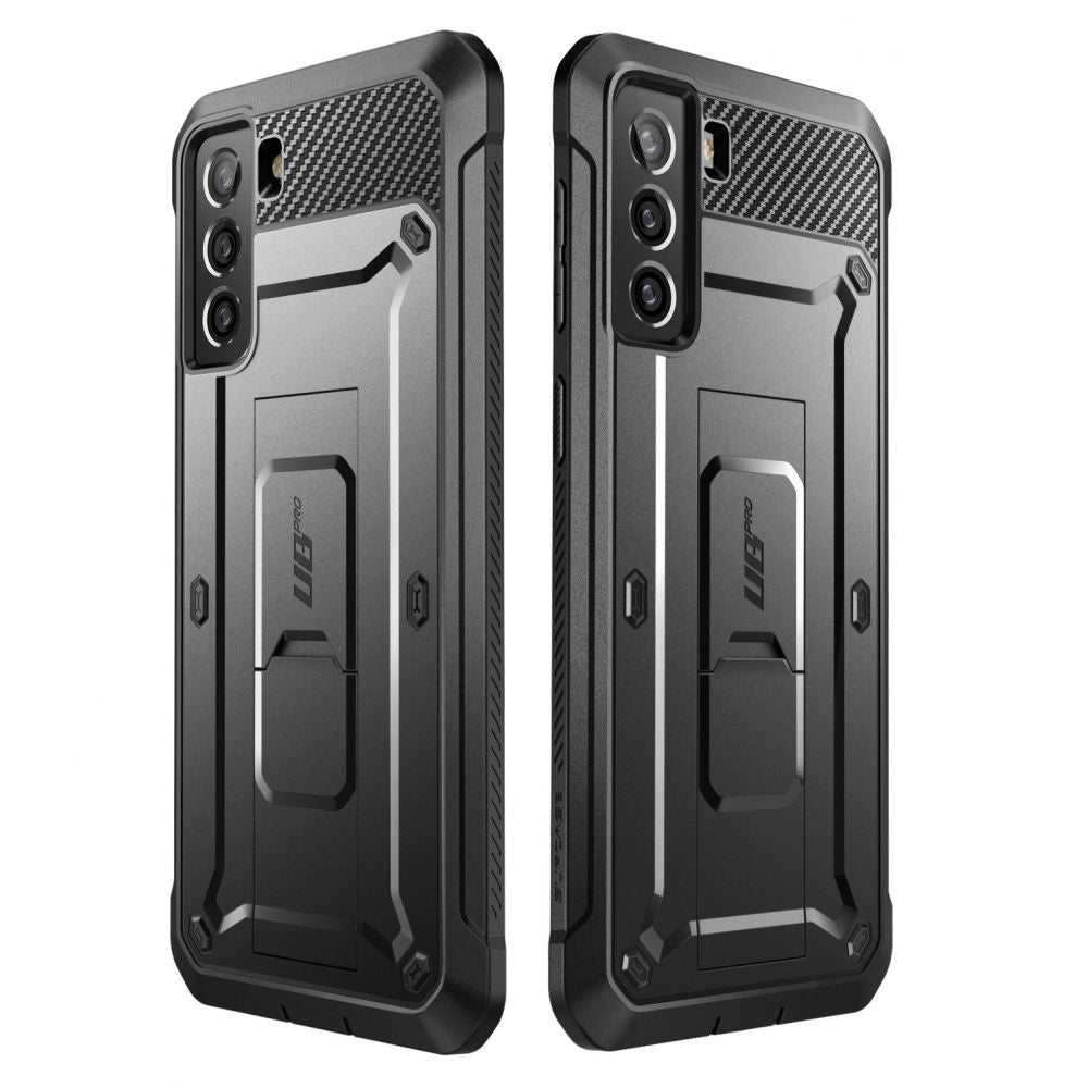 Tok a Samsung Galaxy S22+ 5G S906-hoz, Supcase, Unicorn Beetle Pro, Fekete