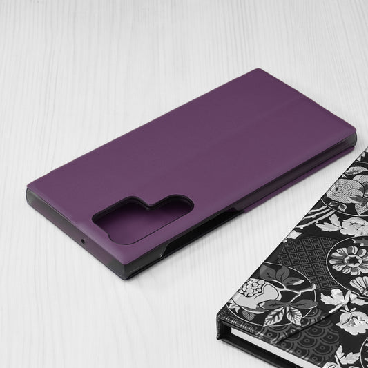 Tok Samsung Galaxy S22 Ultra 5G S908-hoz, Techsuit, eFold, Lila