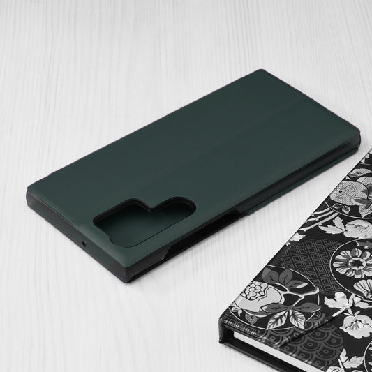 Tok Samsung Galaxy S22 Ultra 5G S908-hoz, Techsuit, eFold, Zöld