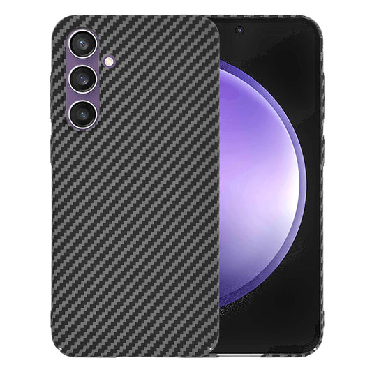 Tok Samsung Galaxy S23 FE S711-hez, Techsuit, Carbonite FiberShell, Fekete
