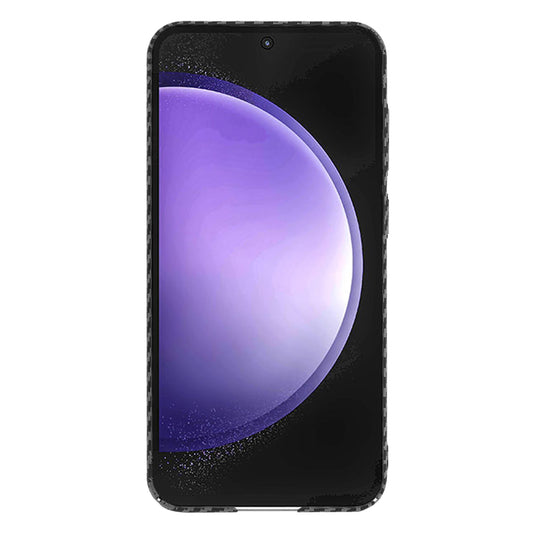 Tok Samsung Galaxy S23 FE S711-hez, Techsuit, Carbonite FiberShell, Fekete