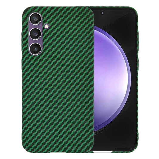 Tok Samsung Galaxy S23 FE S711-hez, Techsuit, Carbonite FiberShell, Zöld