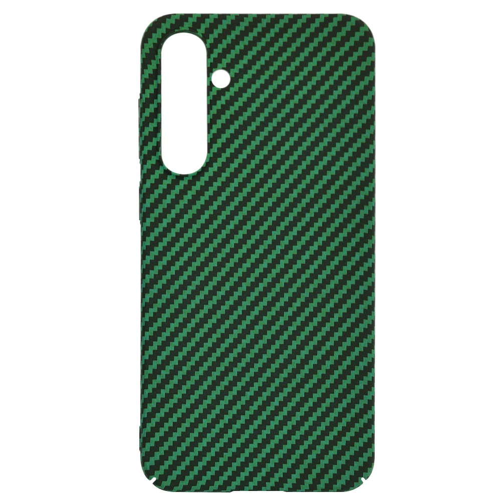 Tok Samsung Galaxy S23 FE S711-hez, Techsuit, Carbonite FiberShell, Zöld