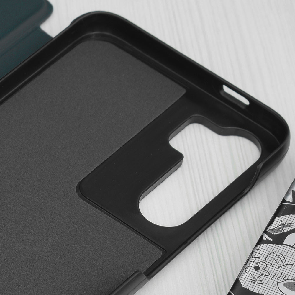 Tok Samsung Galaxy S23 FE S711-hez, Techsuit, eFold, Zöld