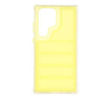 Tok Samsung Galaxy S23 FE S711-hez, Techsuit, Wave Shield, Sárga