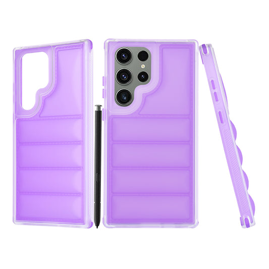 Tok Samsung Galaxy S23 FE S711-hez, Techsuit, Wave Shield, Lila