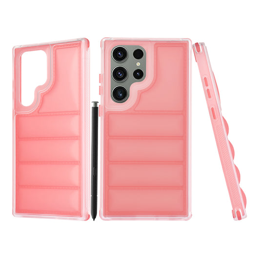 Tok Samsung Galaxy S23 FE S711-hez, Techsuit, Wave Shield, Piros