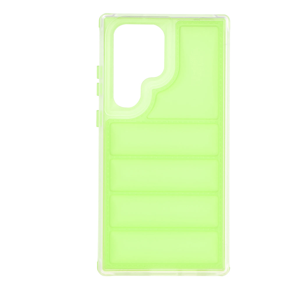Tok Samsung Galaxy S23 FE S711-hez, Techsuit, Wave Shield, Zöld