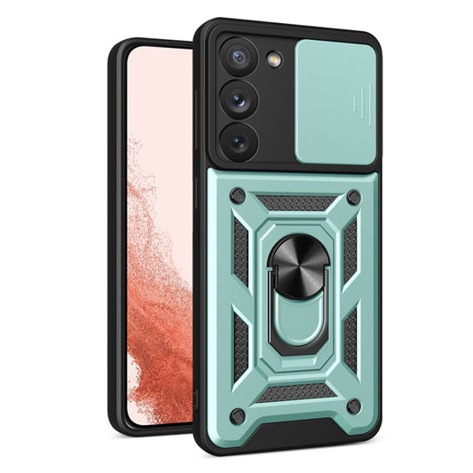 Tok Samsung Galaxy S23+ S916-hez, Techsuit, CamShield, Zöld