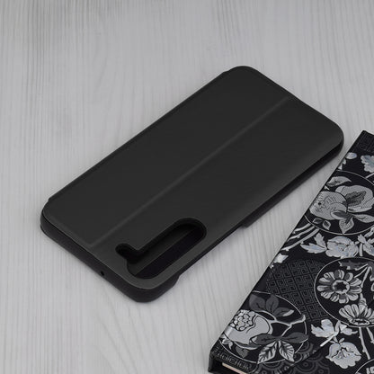 Tok Samsung Galaxy S23+ S916-hez, Techsuit, eFold, Fekete
