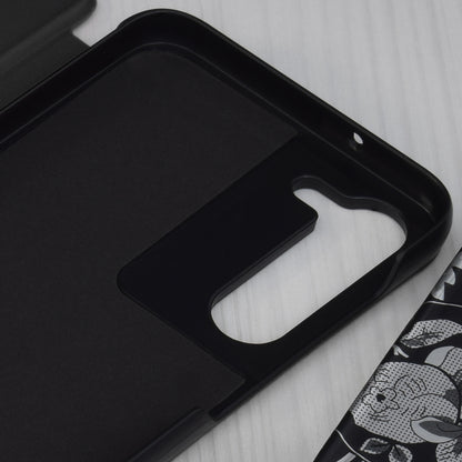 Tok Samsung Galaxy S23+ S916-hez, Techsuit, eFold, Fekete