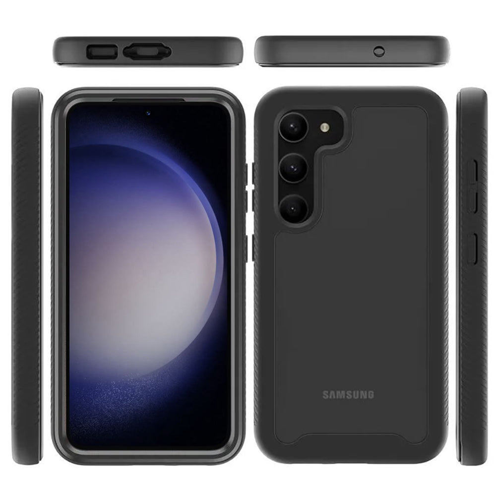 Tok Samsung Galaxy S23 S911-hez, Techsuit, Defense360 Pro, Fekete