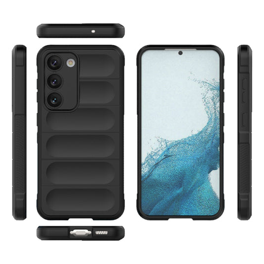 Tok Samsung Galaxy S23 S911-hez, Techsuit, Magic Shield, Fekete