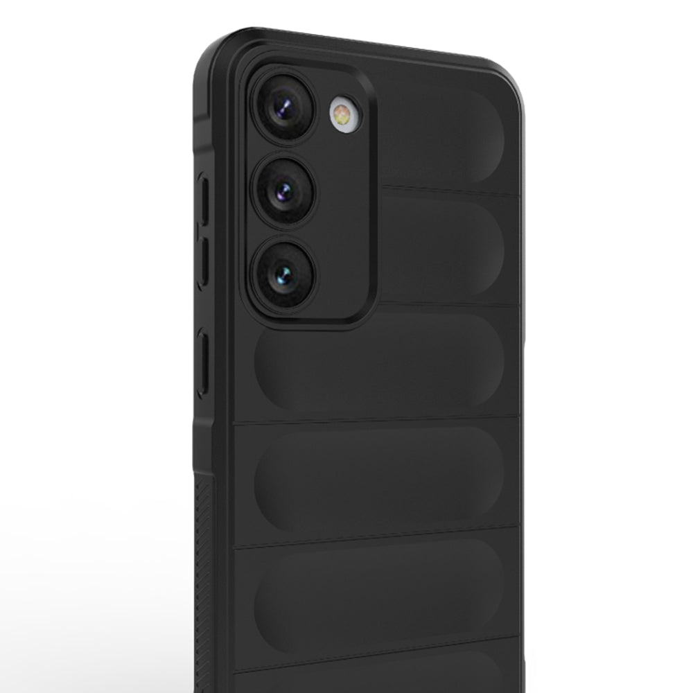 Tok Samsung Galaxy S23 S911-hez, Techsuit, Magic Shield, Fekete