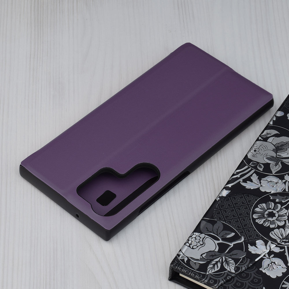 Tok Samsung Galaxy S23 Ultra S918-hoz, Techsuit, eFold, Lila