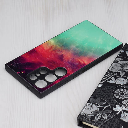 Tok Samsung Galaxy S23 Ultra S918-hoz, Techsuit, Glaze, Türkiz