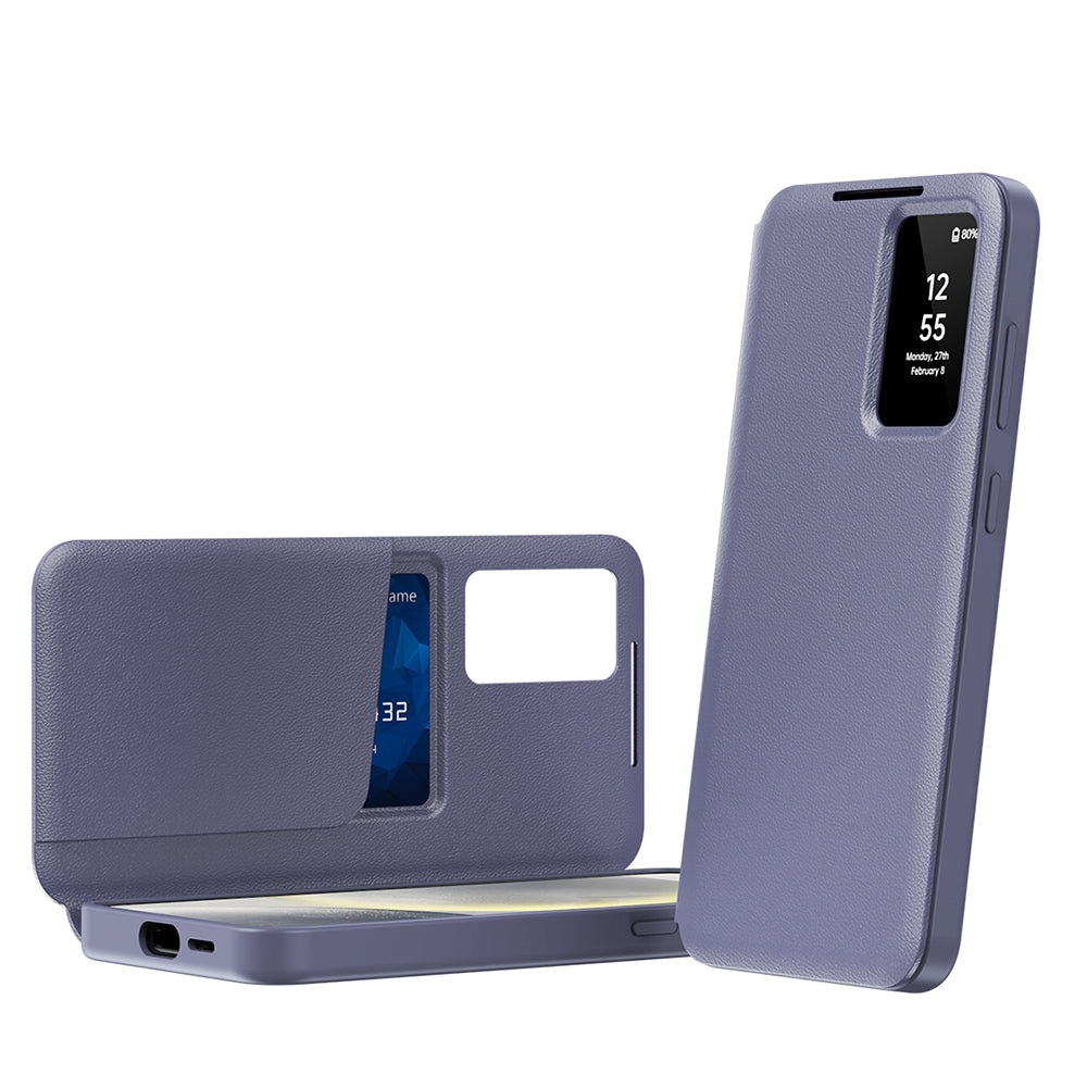 Case for Samsung Galaxy S23 Ultra S918, Techsuit, SmartView, Purple
