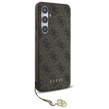 Tok Samsung Galaxy S24 FE S721-hez, Guess, 4G Charm, Barna