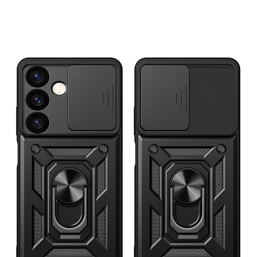 Tok Samsung Galaxy S24 FE S721-hez, Techsuit, CamShield, Kék