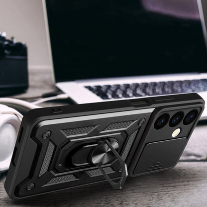 Tok Samsung Galaxy S24 FE S721-hez, Techsuit, CamShield, Kék