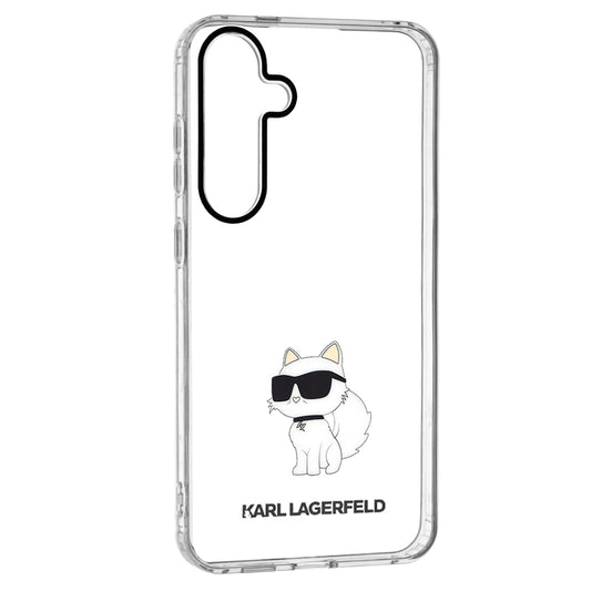 Tok Samsung Galaxy S24+ S926-hoz, Karl Lagerfeld, IML Luxury Choupette, Átlátszó