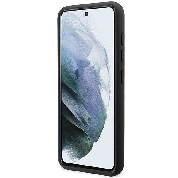 Tok Samsung Galaxy S24+ S926-hoz, Karl Lagerfeld, Choupette szilikon, fekete