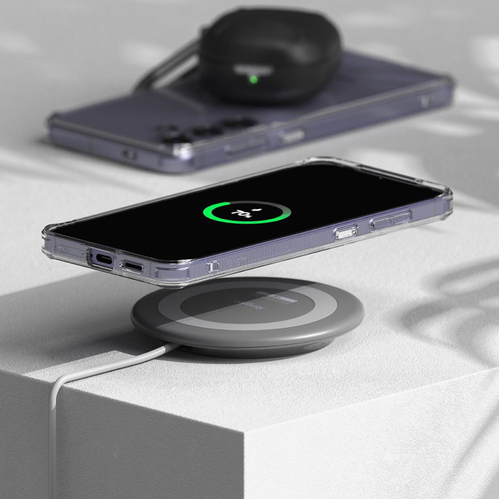 Tok Samsung Galaxy S24+ S926-hoz, Ringke, Fusion, Matt átlátszó