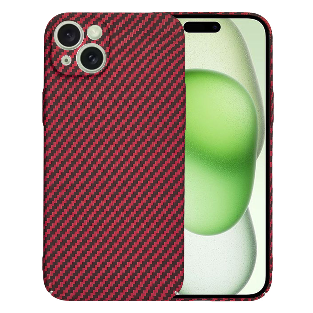 Tok Samsung Galaxy S24+ S926-hoz, Techsuit, Carbonite FiberShell, Piros