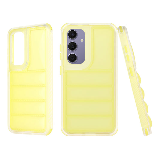 Tok Samsung Galaxy S24+ S926-hoz, Techsuit, Wave Shield, Sárga