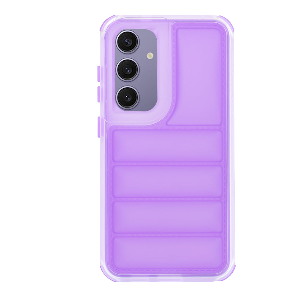 Tok Samsung Galaxy S24+ S926-hoz, Techsuit, Wave Shield, Lila