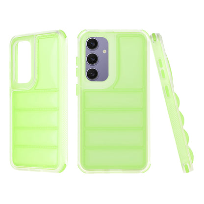 Tok Samsung Galaxy S24+ S926-hoz, Techsuit, Wave Shield, Zöld