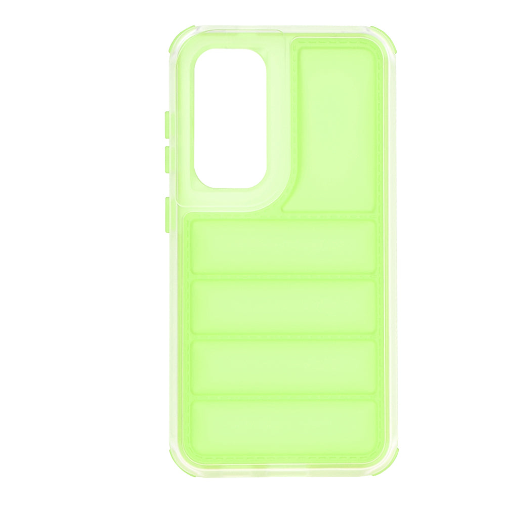 Tok Samsung Galaxy S24+ S926-hoz, Techsuit, Wave Shield, Zöld