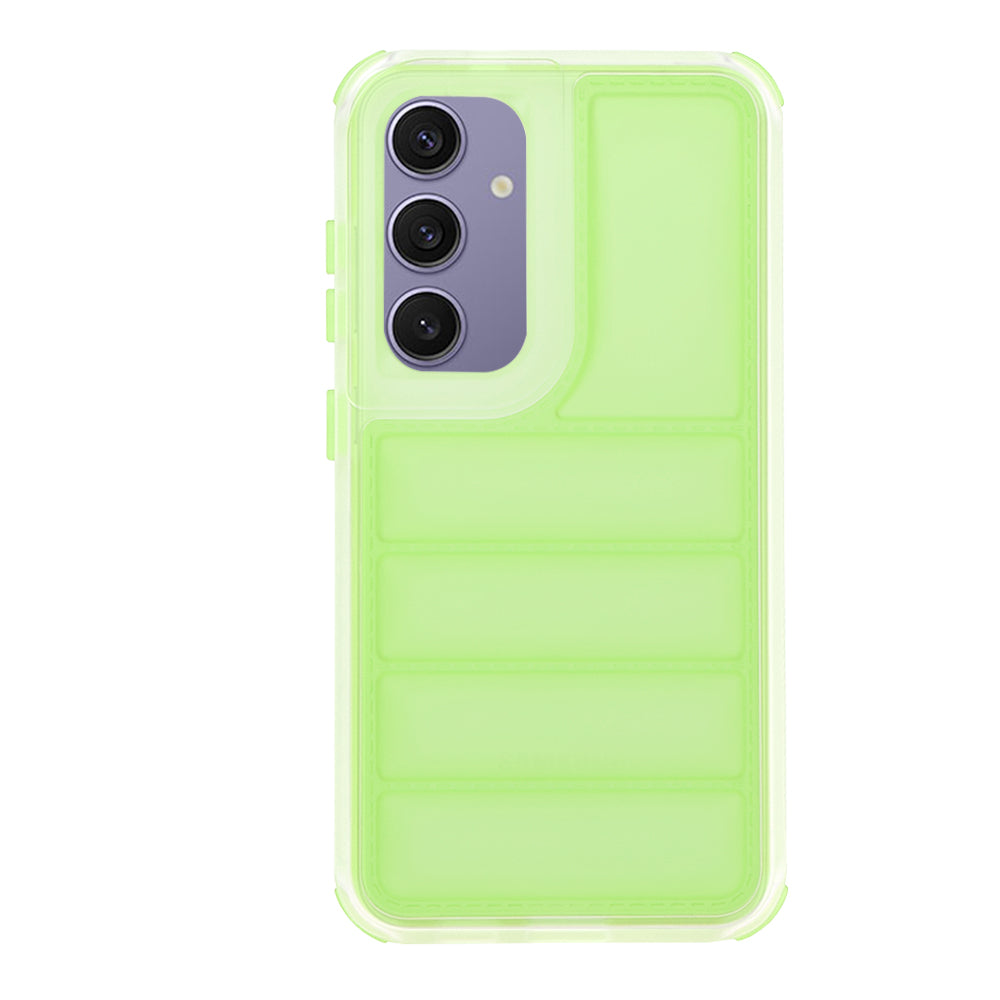 Tok Samsung Galaxy S24+ S926-hoz, Techsuit, Wave Shield, Zöld