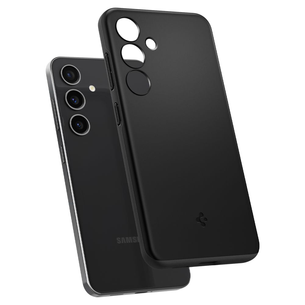 Tok Samsung Galaxy S24 S921-hez, Spigen, Thin Fit, Fekete ACS07341