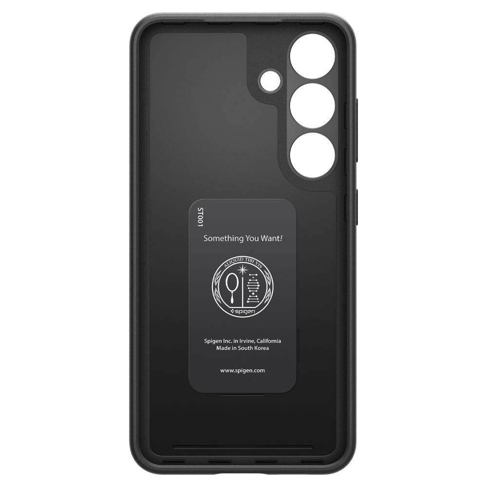 Tok Samsung Galaxy S24 S921-hez, Spigen, Thin Fit, Fekete ACS07341