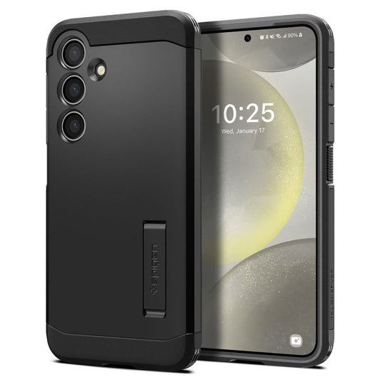 Tok Samsung Galaxy S24 S921-hez, Spigen, Tough Armor, Fekete ACS07355