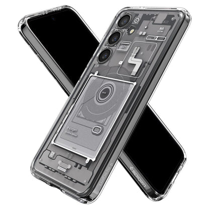 Tok Samsung Galaxy S24 S921-hez, Spigen, Ultra Hybrid Zero One, Fehér