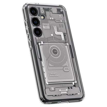 Tok Samsung Galaxy S24 S921-hez, Spigen, Ultra Hybrid Zero One, Fehér