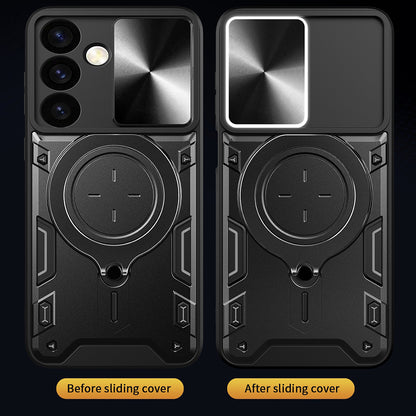 Tok Samsung Galaxy S24 S921-hez, Techsuit, CamGuard Pro, Kék