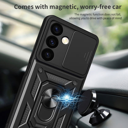 Case for Samsung Galaxy S24 S921, Techsuit, CamShield, Black