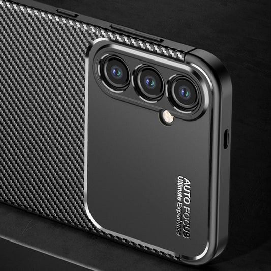 Tok Samsung Galaxy S24 S921-hez, Techsuit, CarbonFiber, Fekete