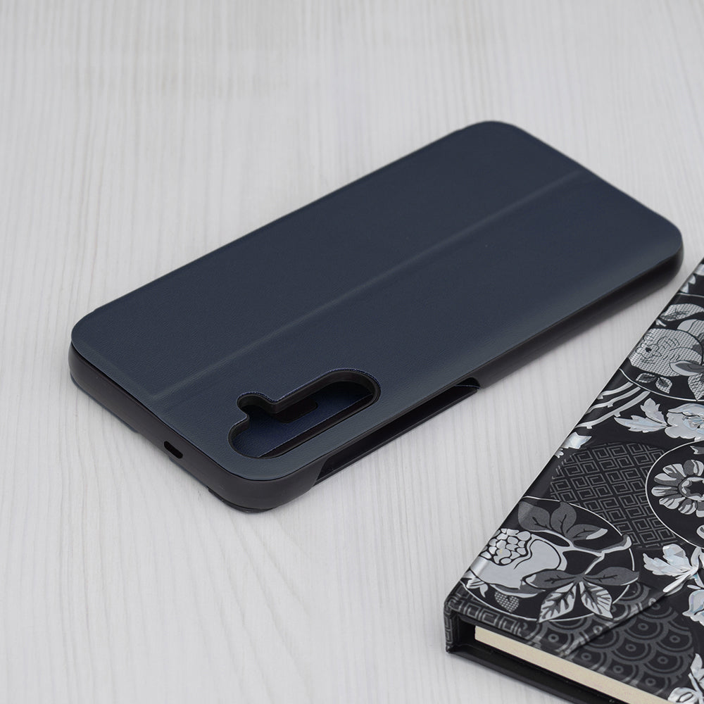 Tok Samsung Galaxy S24 S921-hez, Techsuit, eFold, Sötétkék