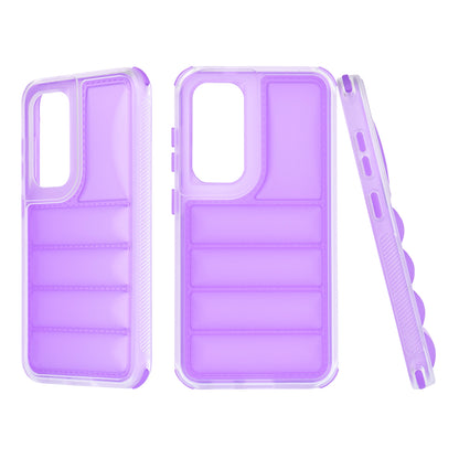 Tok Samsung Galaxy S24 S921-hez, Techsuit, Wave Shield, Lila