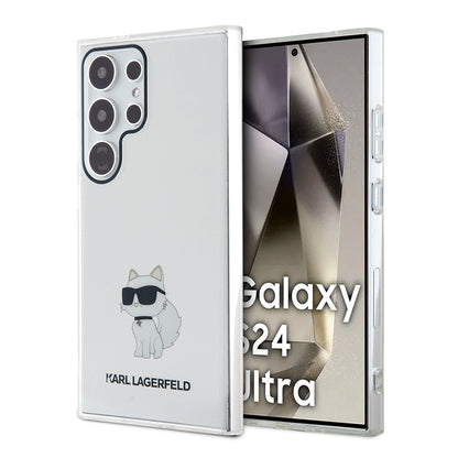 Tok Samsung Galaxy S24 Ultra S928-hoz, Karl Lagerfeld, IML Luxury Choupette, Átlátszó