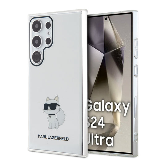 Tok Samsung Galaxy S24 Ultra S928-hoz, Karl Lagerfeld, IML Luxury Choupette, Átlátszó