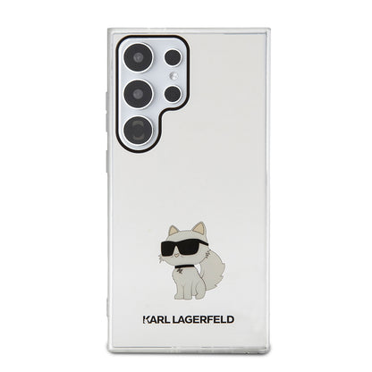 Tok Samsung Galaxy S24 Ultra S928-hoz, Karl Lagerfeld, IML Luxury Choupette, Átlátszó