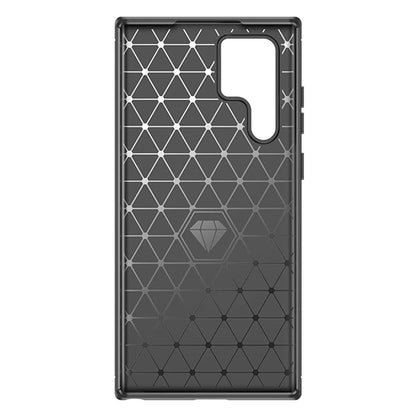 Tok Samsung Galaxy S24 Ultra S928-hoz, Techsuit, karbon, fekete
