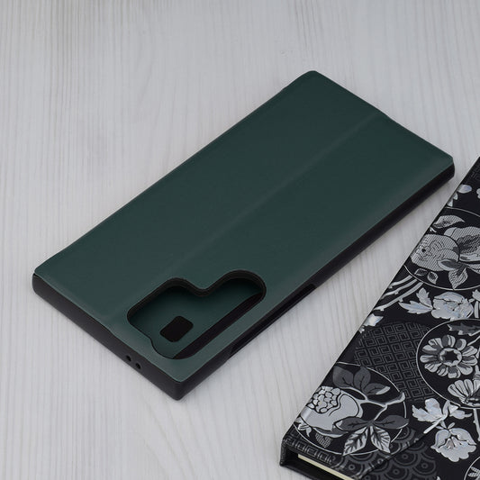 Tok Samsung Galaxy S24 Ultra S928-hoz, Techsuit, eFold, Zöld