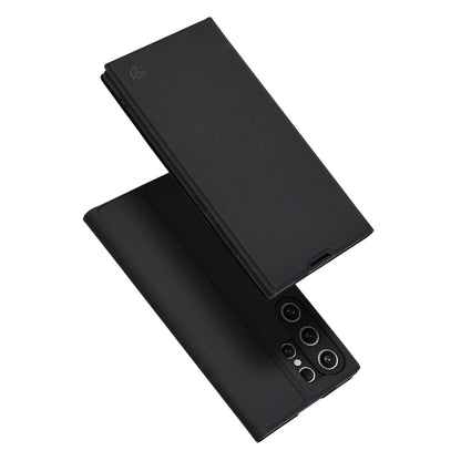Tok Samsung Galaxy S24 Ultra S928-hoz, Techsuit, Magskin Book, Fekete