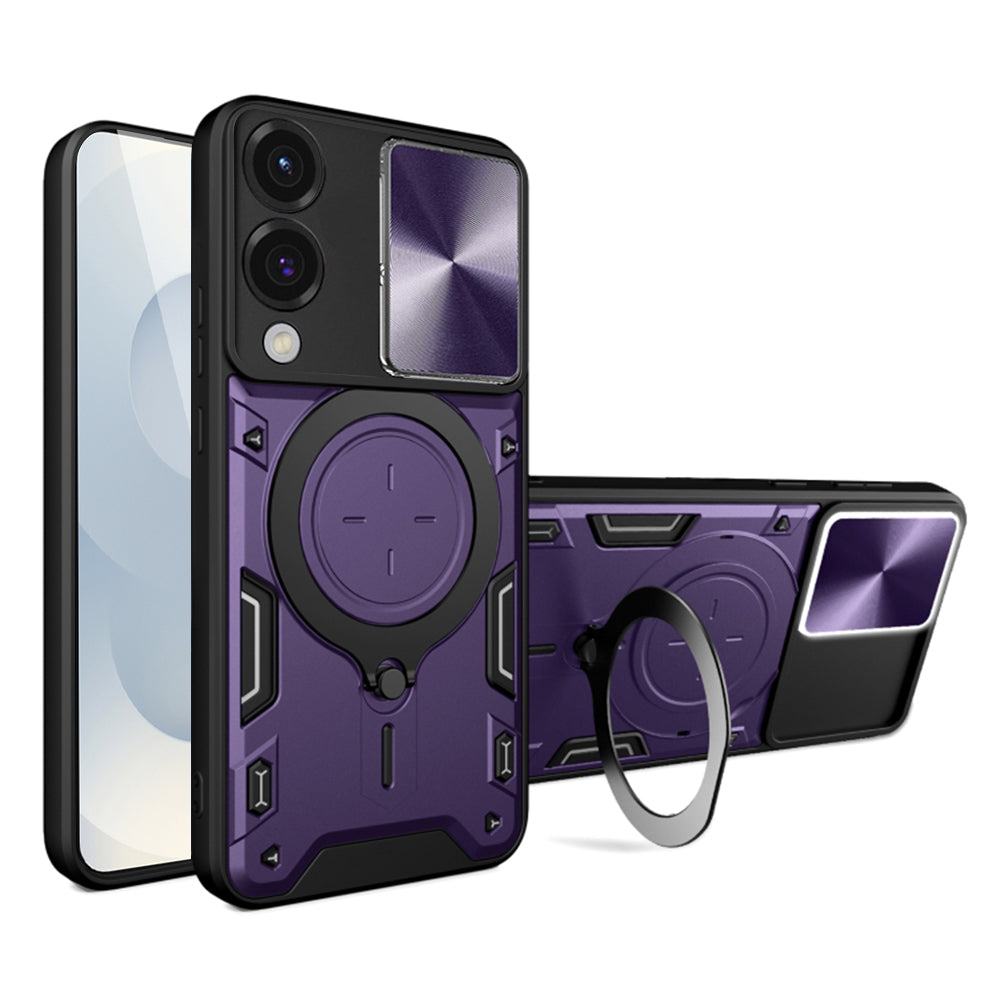 Tok Samsung Galaxy S25 Edge S937-hez, Techsuit, CamGuard Pro, Lila